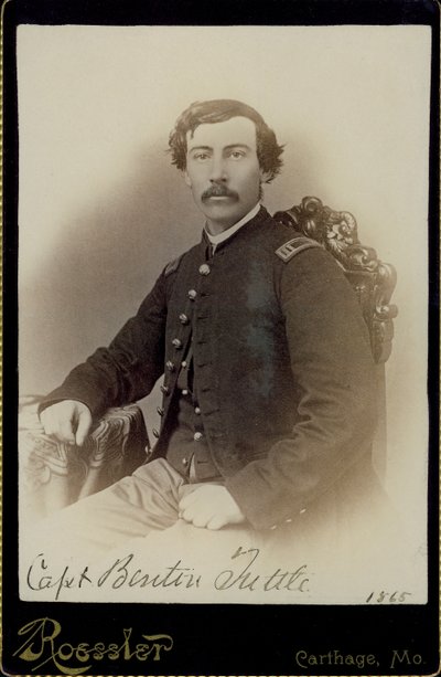 Benton Tuttle, Captain, 108th U.S. Colored Troops by Carthage Roessler